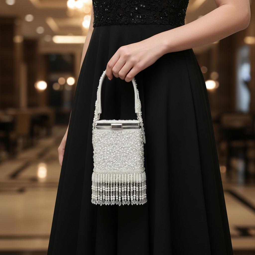 Pearl Bridal Bag