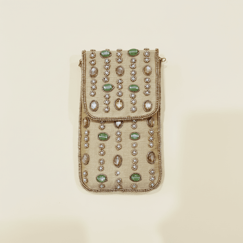 Beaded Phone Pouch