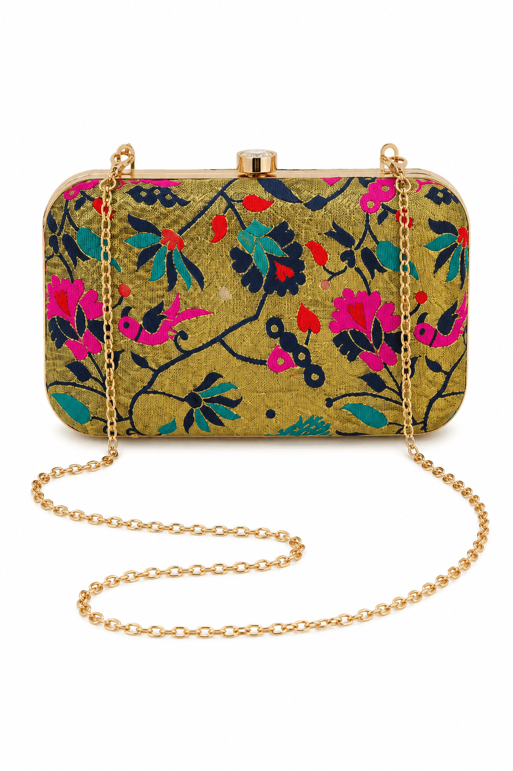 Fiora Multicolor Floral Floral Box Sling
