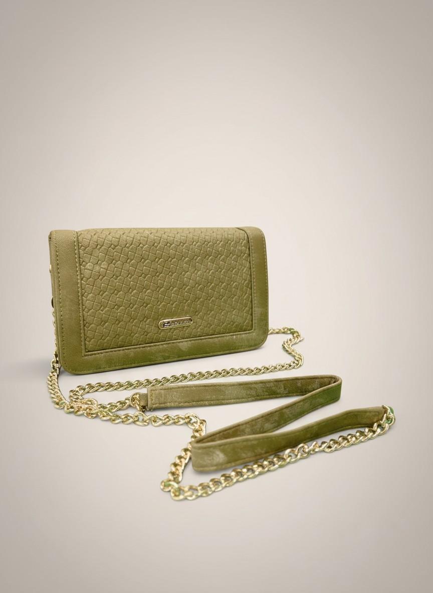 J Blues Olive Green Sling Bag