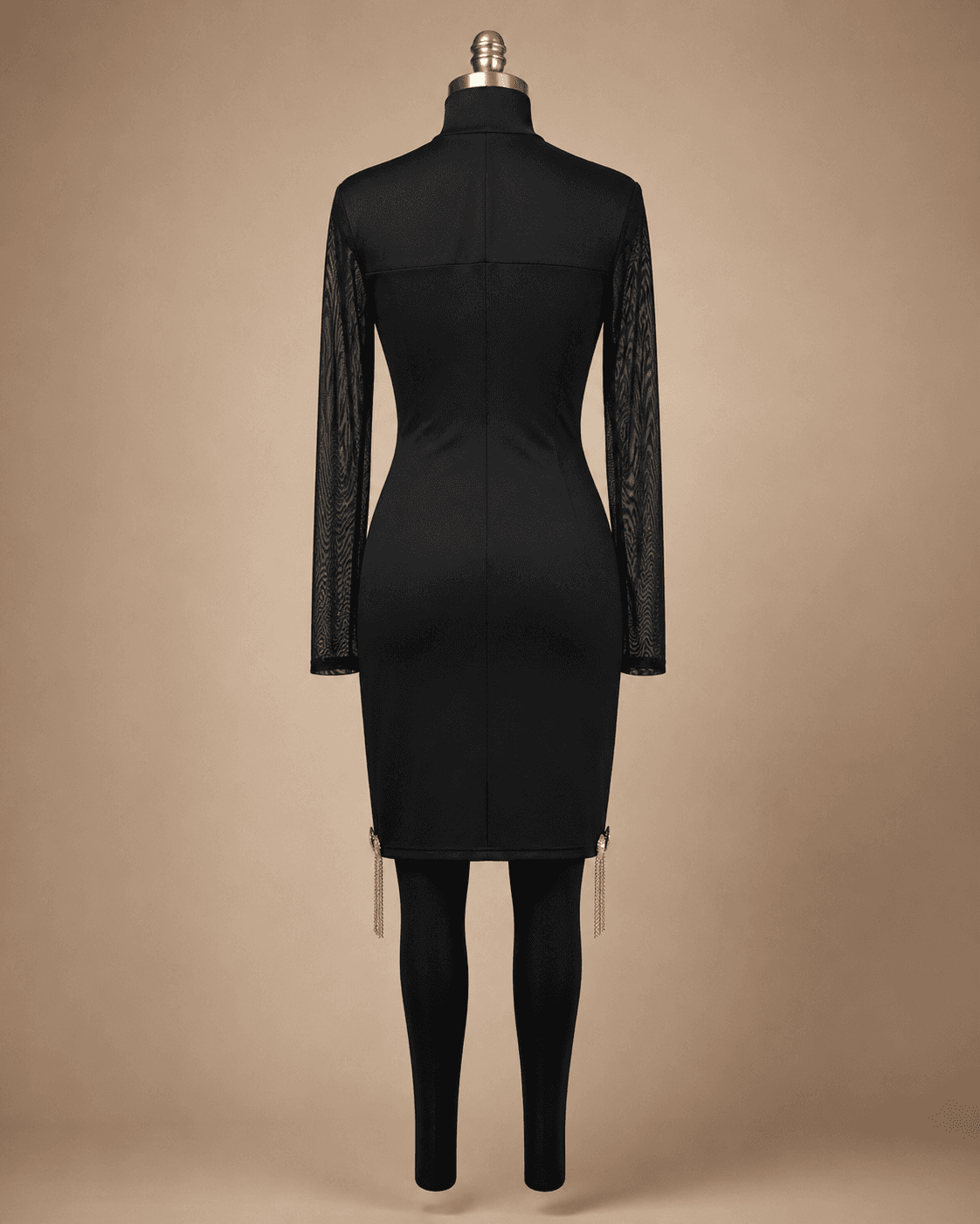 Black Cutout Mini Dress