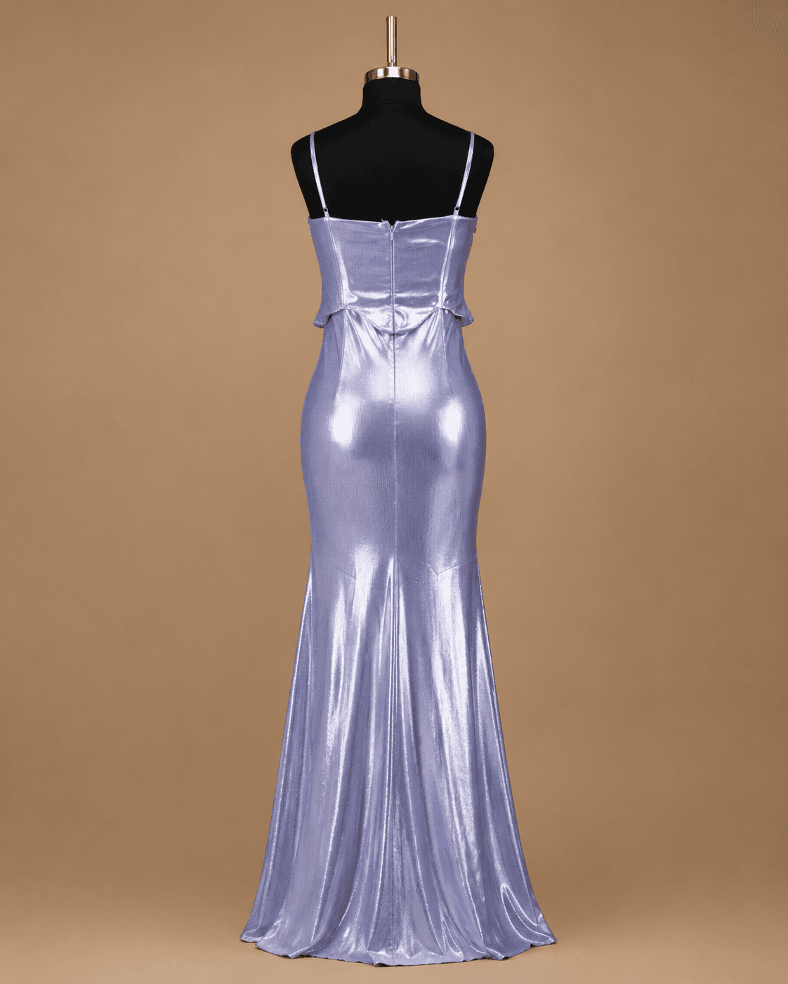 Lavender Corset Evening Gown