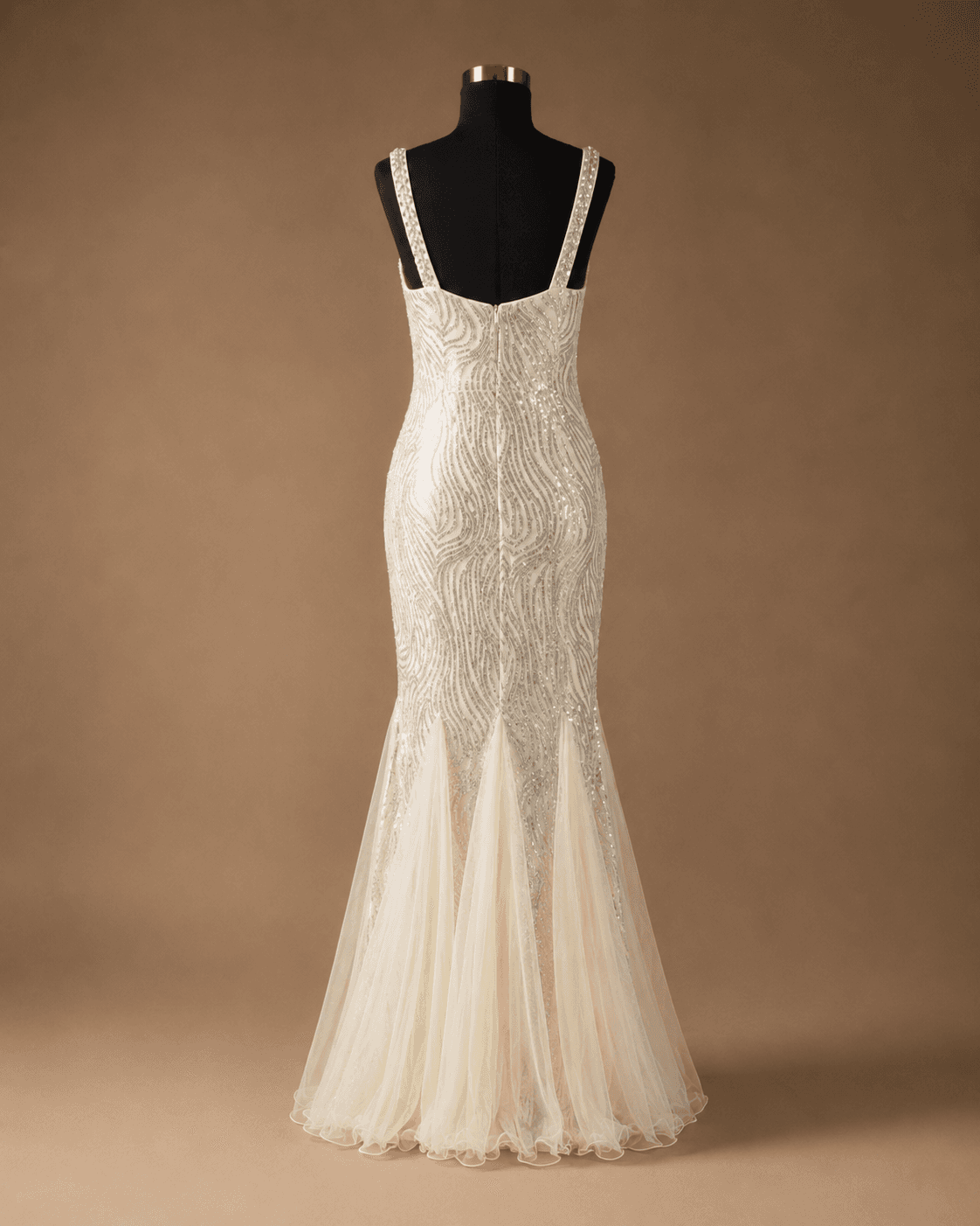 Ivory Lace Mermaid Gown