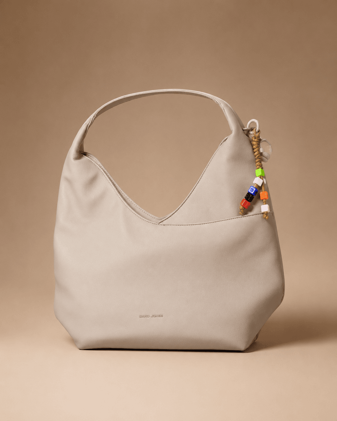 Ivory Soft Hobo Bag