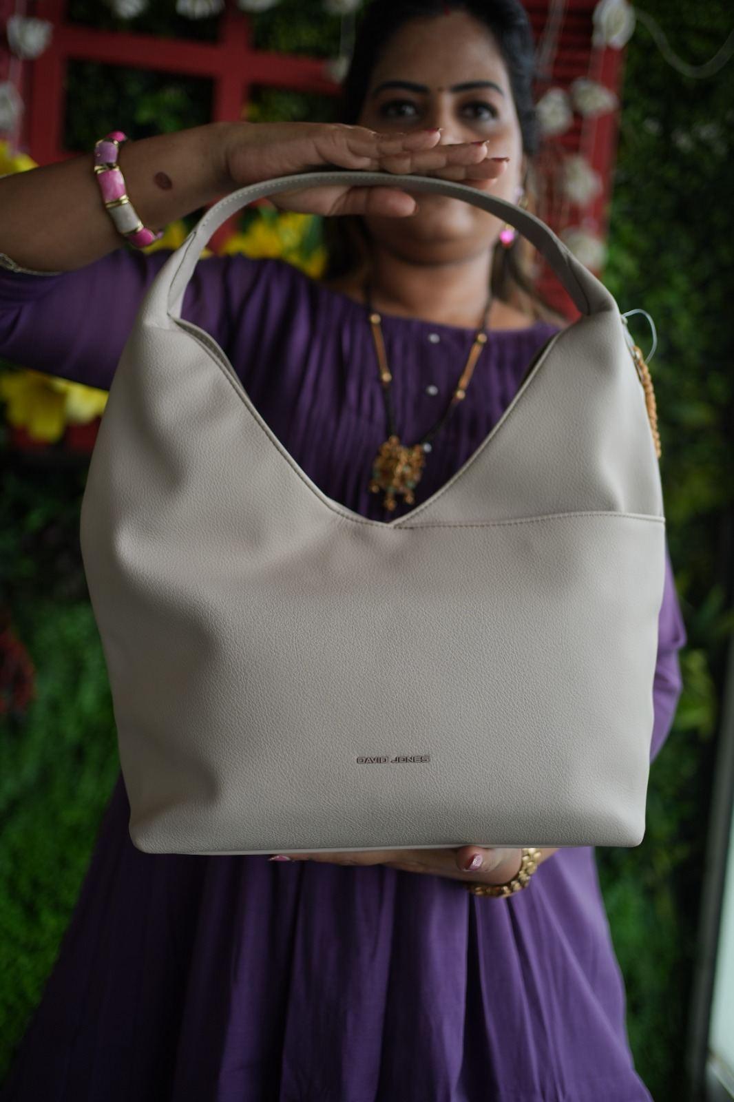Ivory Soft Hobo Bag