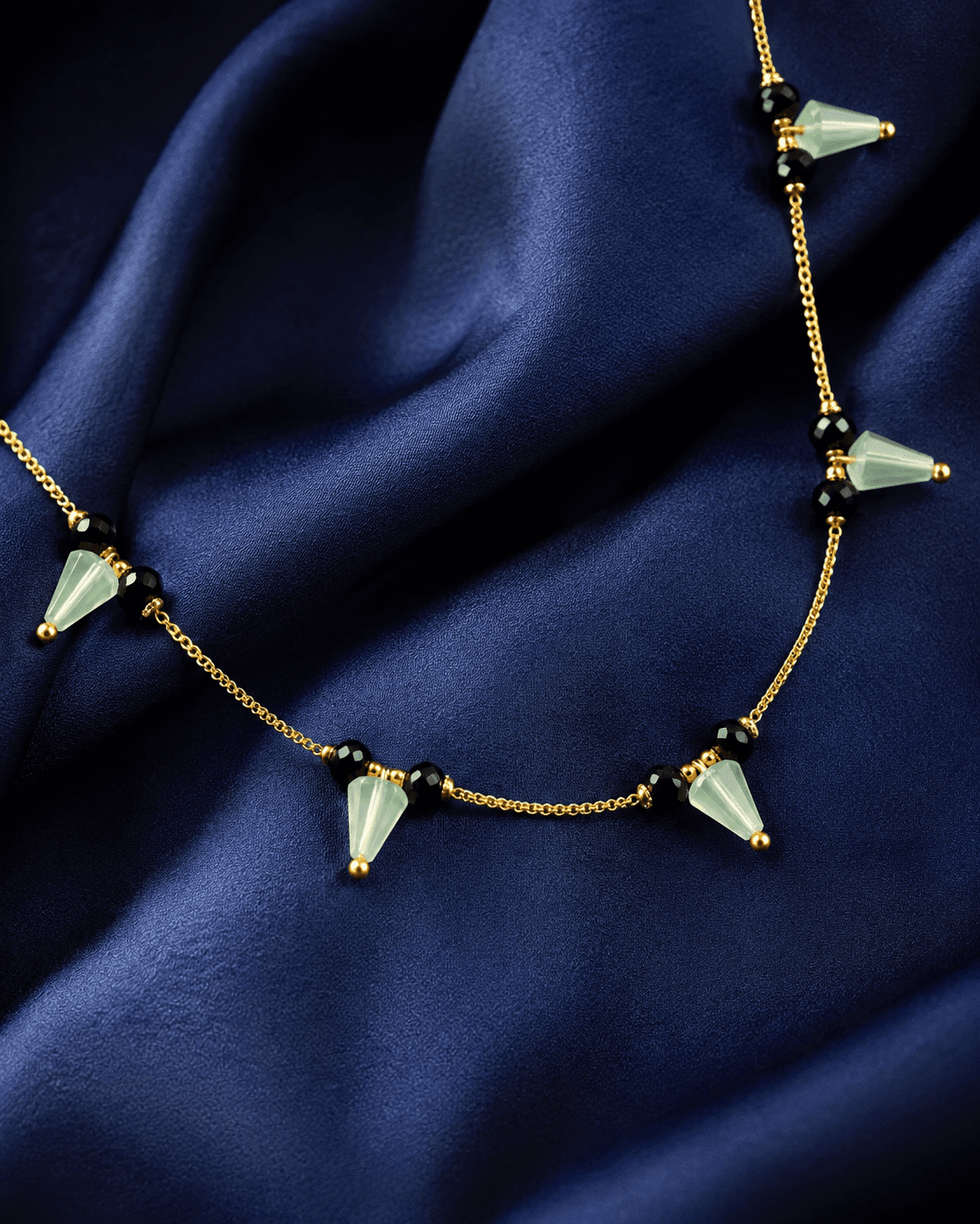 Ivory Triangle Drop Mangalsutra