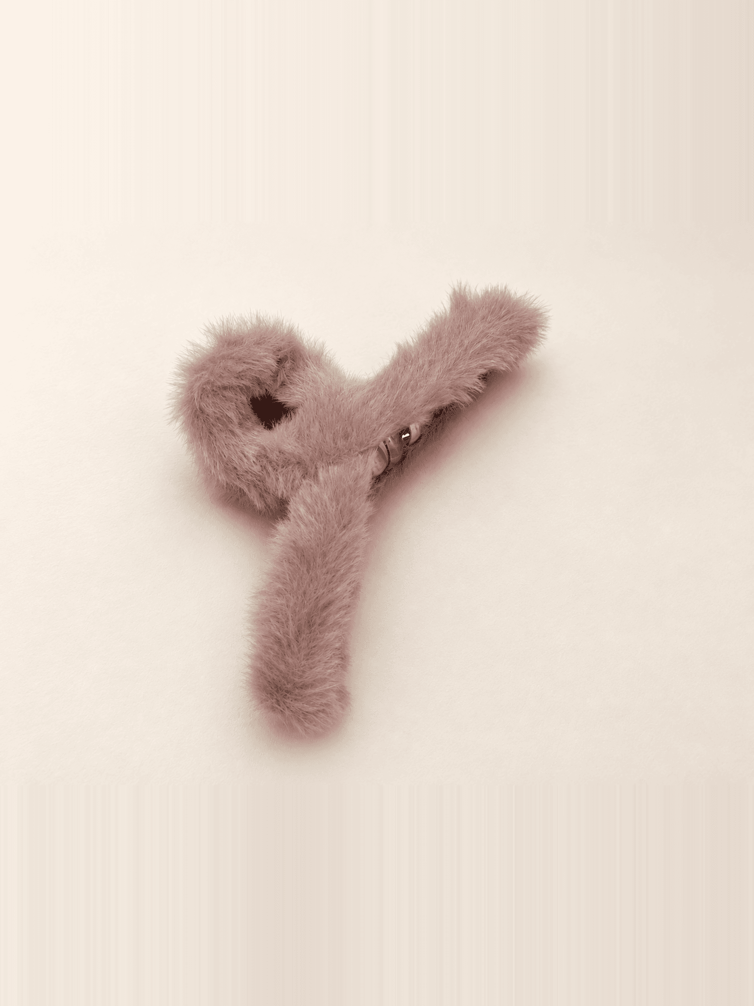 Muted Luxe Plush Hair Claw Clip Combo - Pack of 3