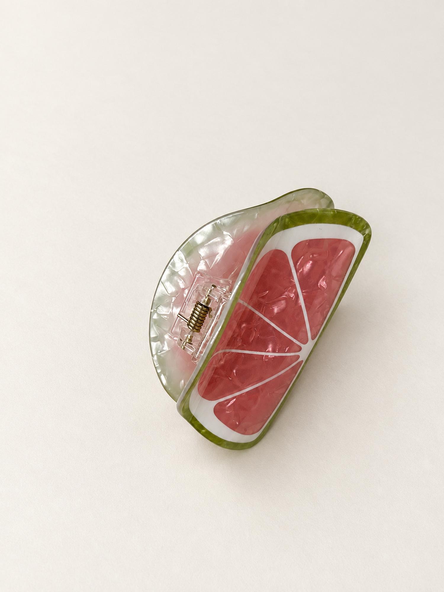 Pink Grapefruit Claw Clip for Women