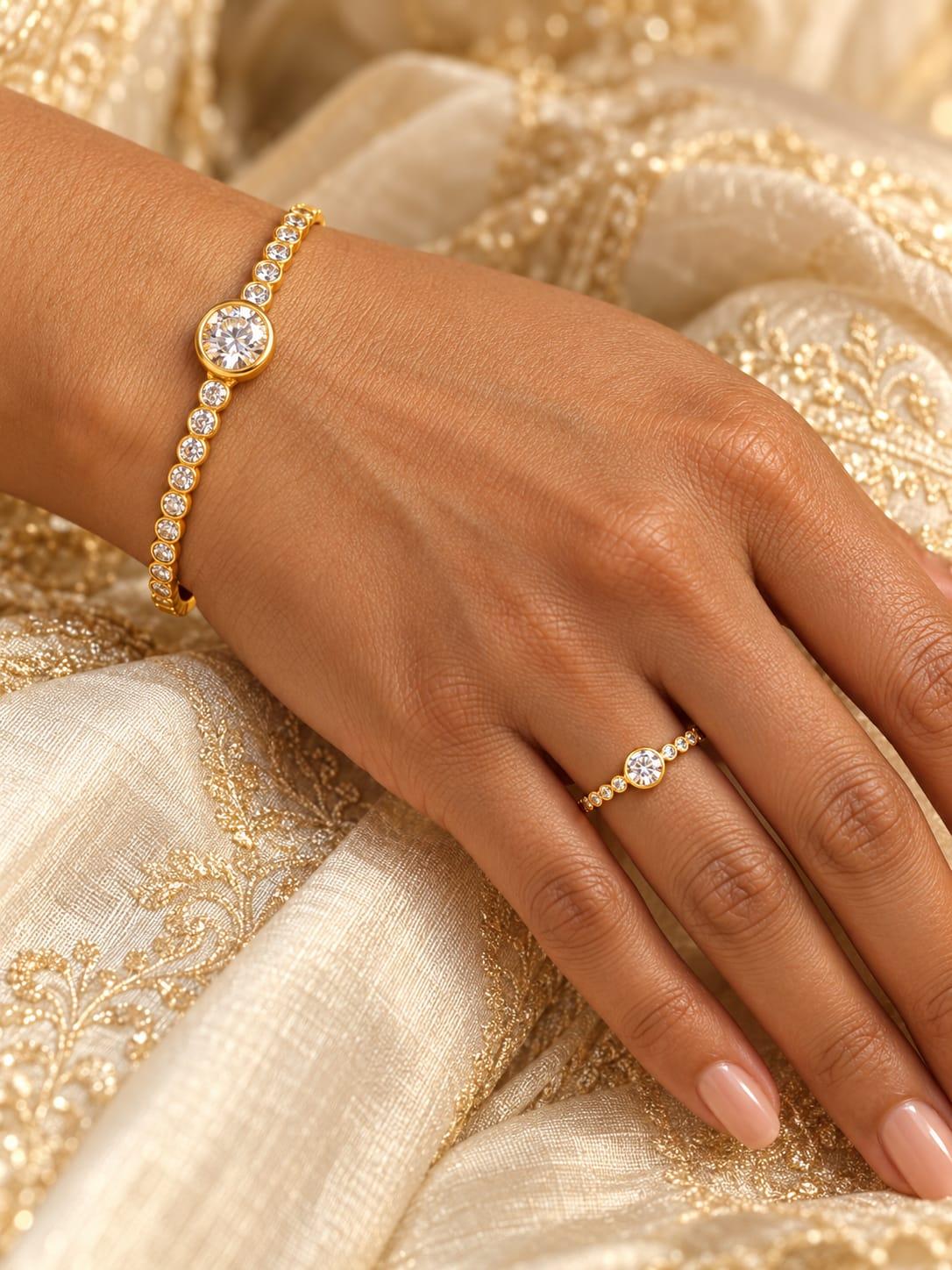 Pastel Geometric Bangle