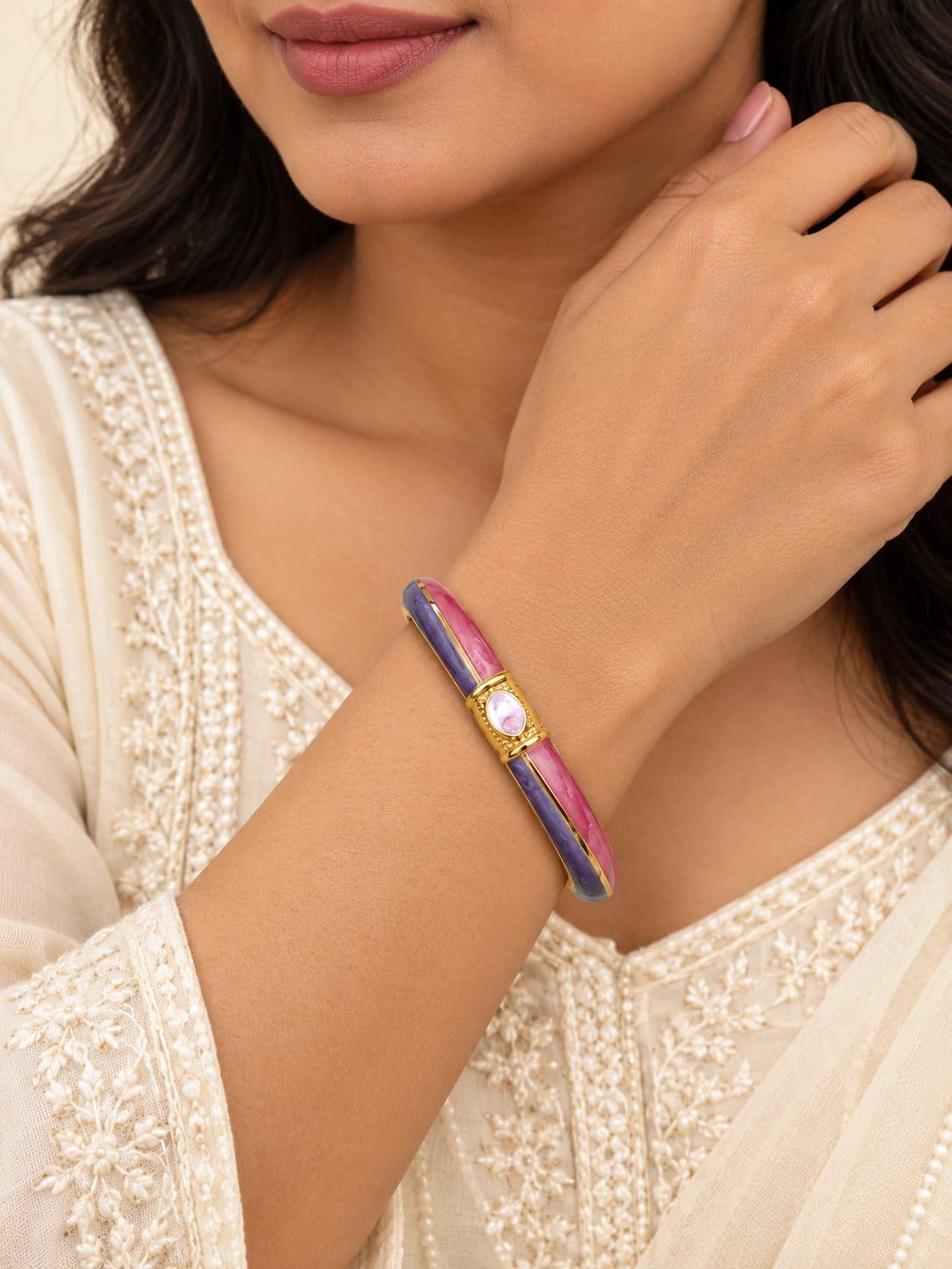 Pink Evil Eye Bracelet