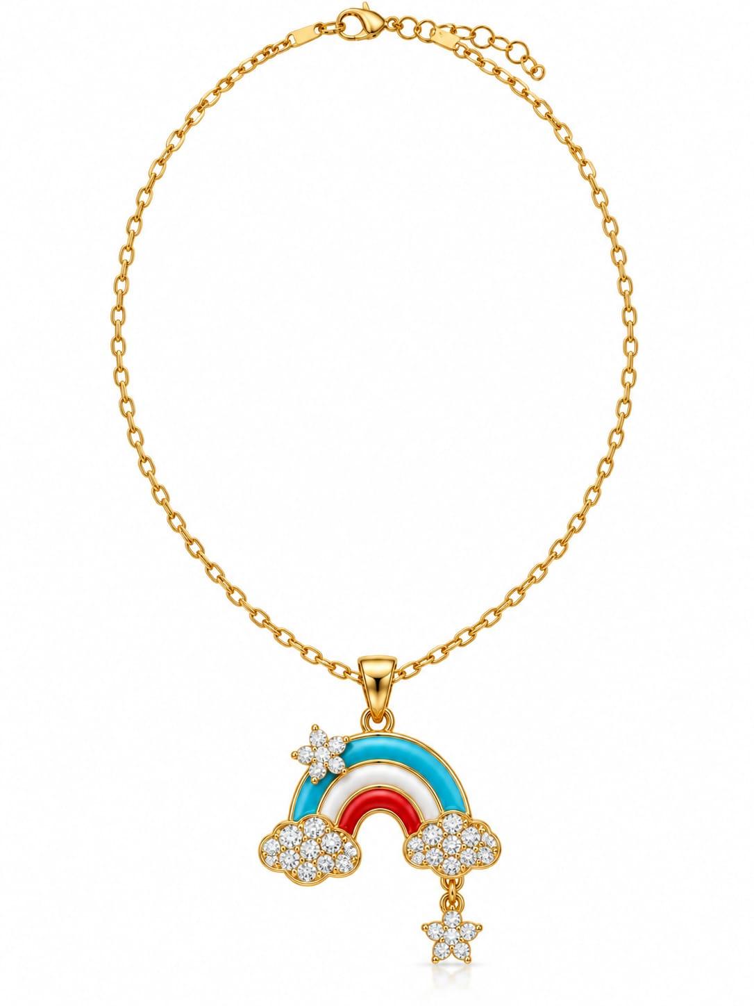 Rainbow Star Necklace
