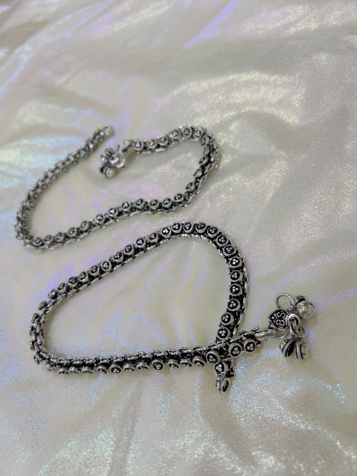 Oxidized Bloom Anklet