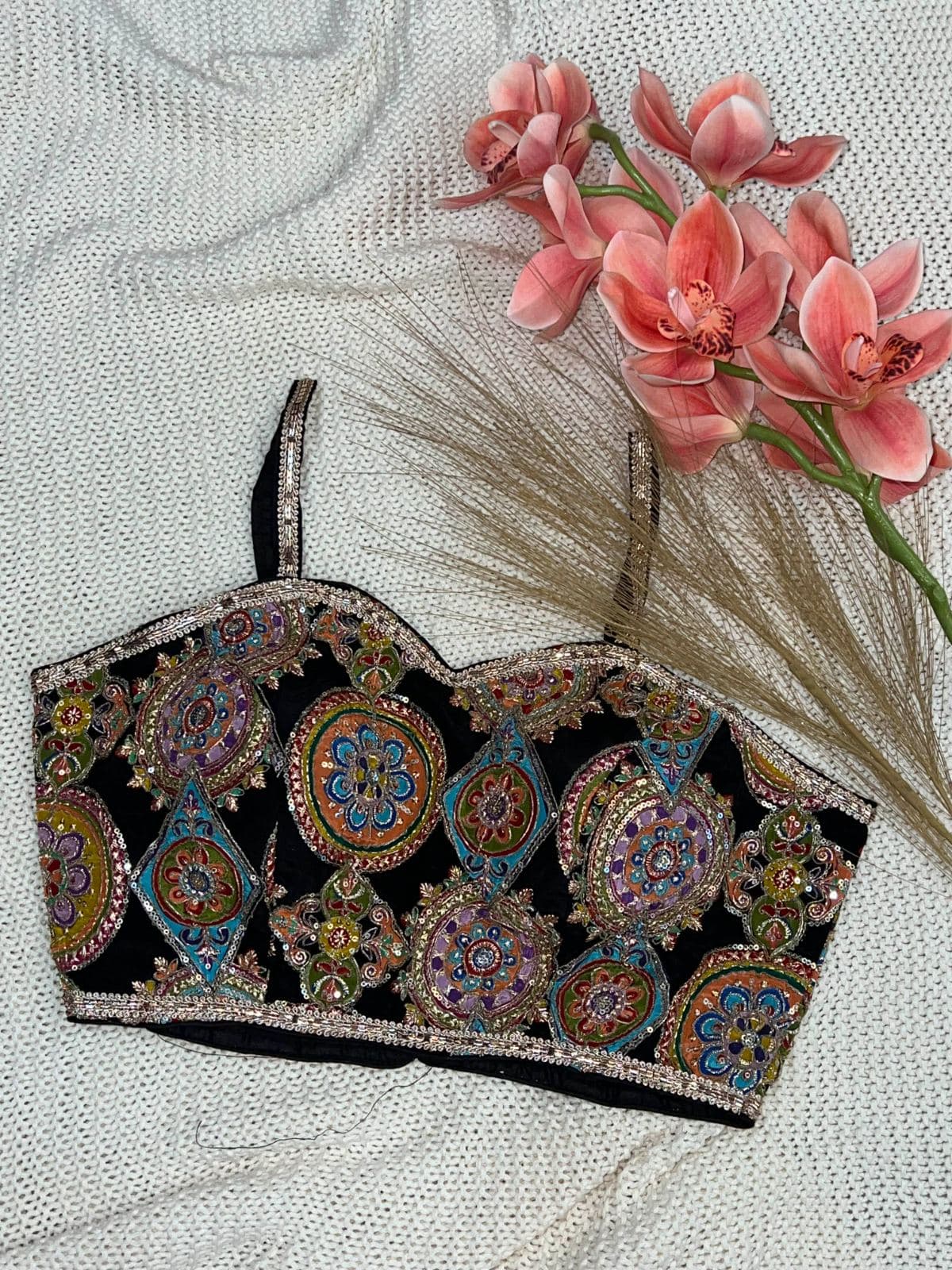 Black Onyx Bloom Blouse